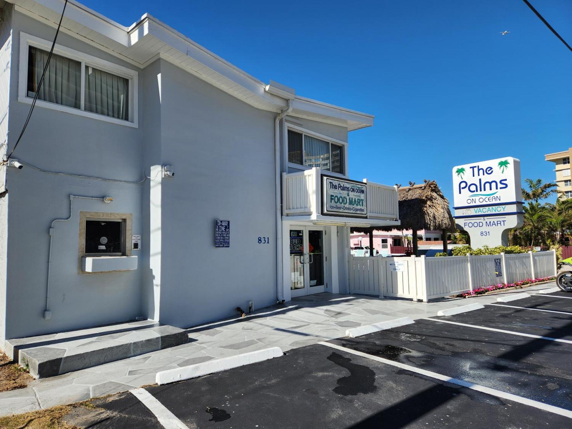 The Palms On Ocean Motel Pompano Beach Exterior foto