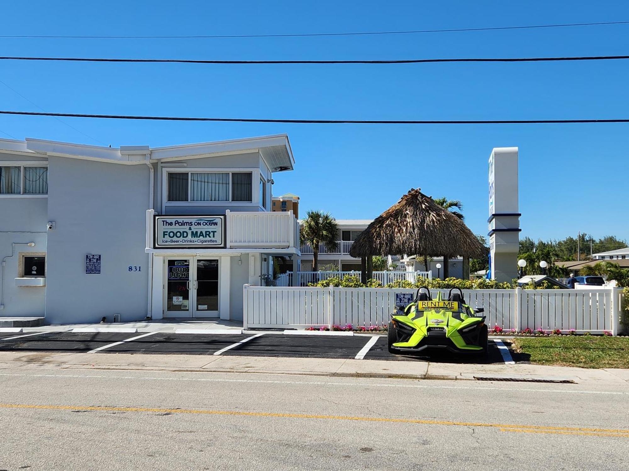 The Palms On Ocean Motel Pompano Beach Exterior foto