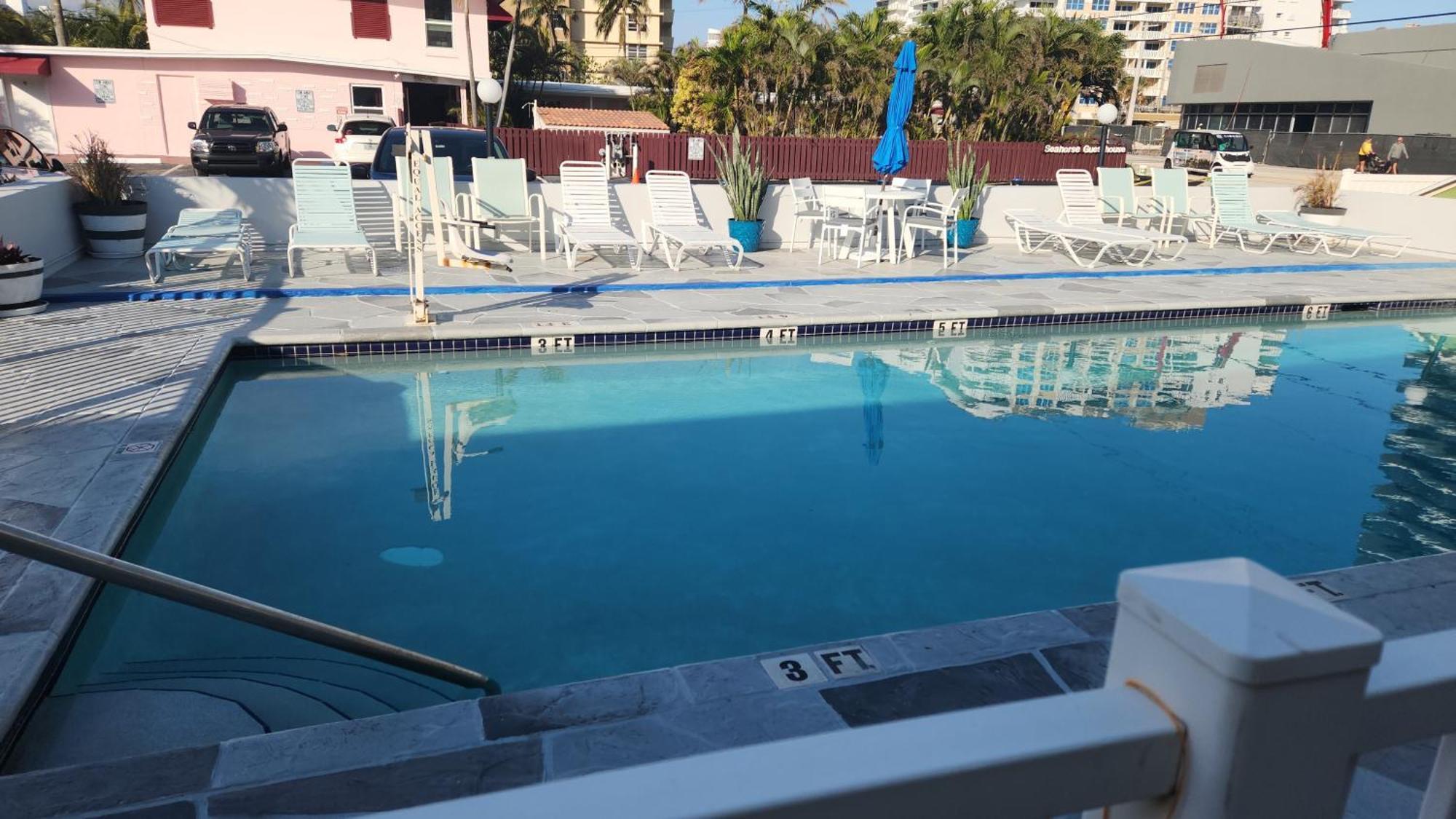 The Palms On Ocean Motel Pompano Beach Exterior foto
