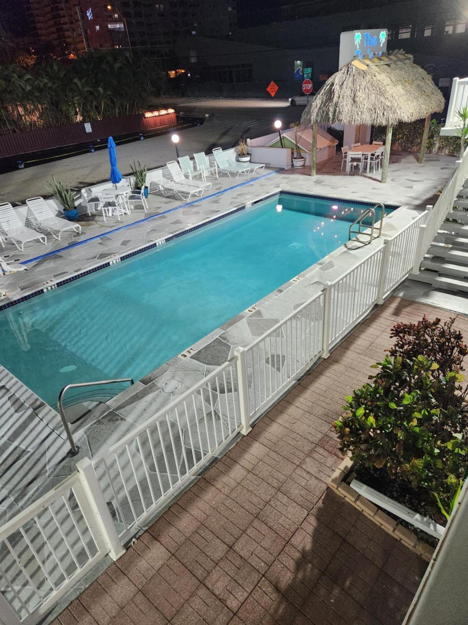 The Palms On Ocean Motel Pompano Beach Exterior foto