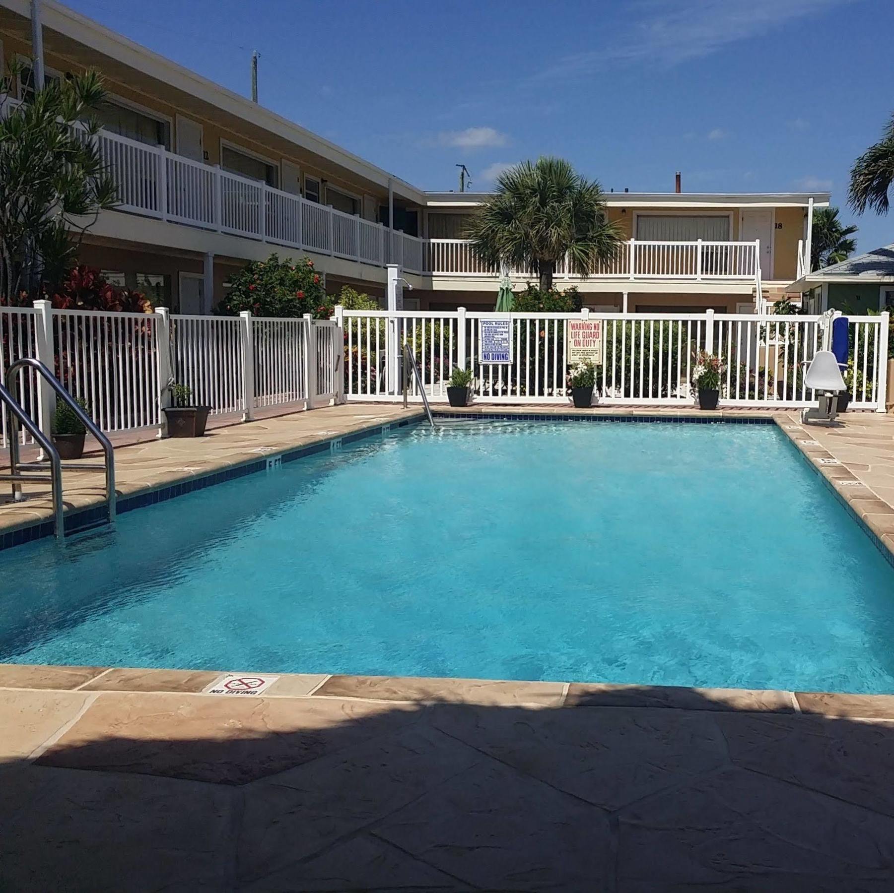 The Palms On Ocean Motel Pompano Beach Exterior foto